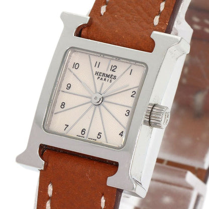 Hermes Watch Mini SS Leather