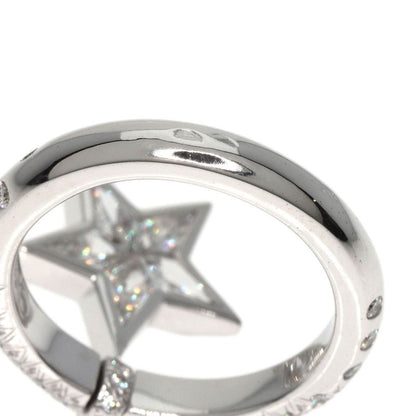 Chanel Comet Diamond Ring 18K White Gold