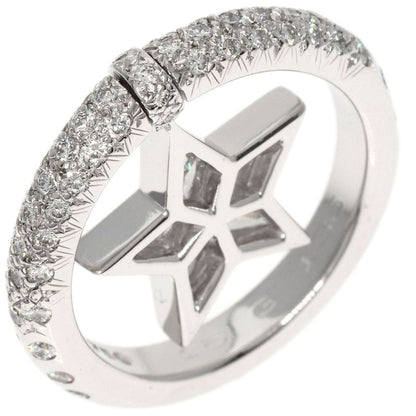 Chanel Comet Diamond Ring 18K White Gold