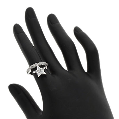 Chanel Comet Diamond Ring 18K White Gold