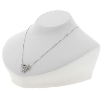 Van Cleef & Arpels Socrates 3 Flowers Diamond Necklace 18K