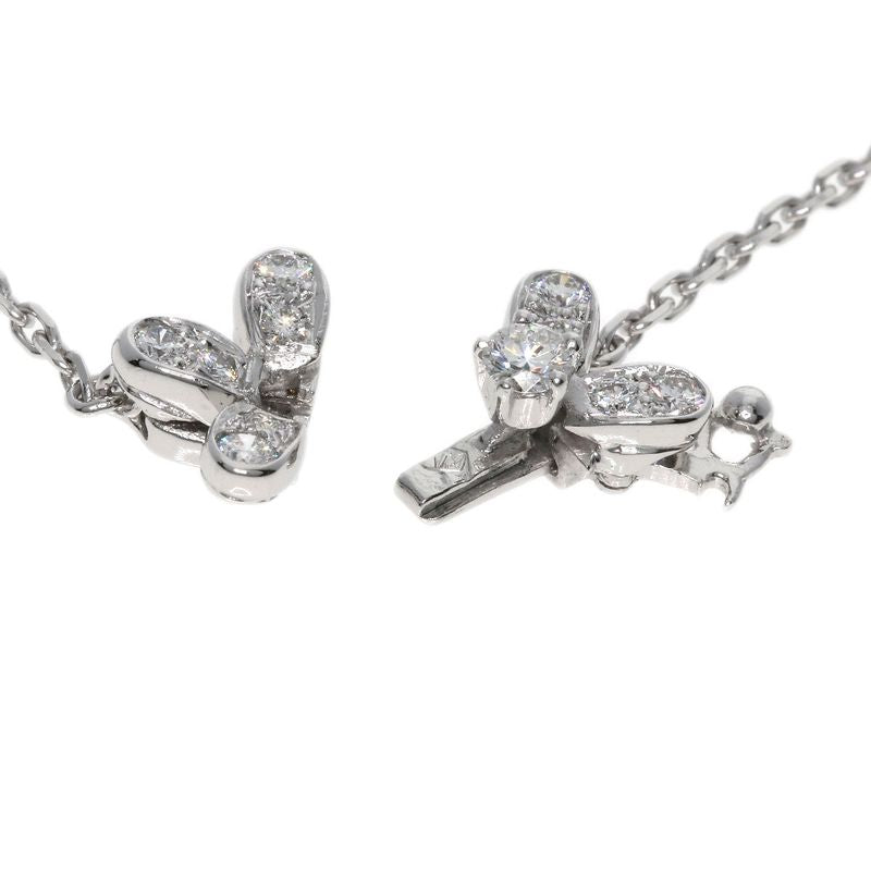 Van Cleef & Arpels Socrates 3 Flowers Diamond Necklace 18K