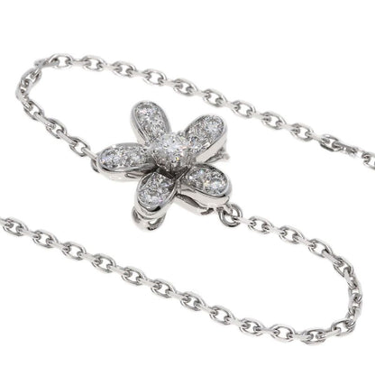 Van Cleef & Arpels Socrates 3 Flowers Diamond Necklace 18K