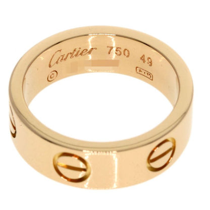 Cartier Love Ring 49 Ring 18K Pink Gold