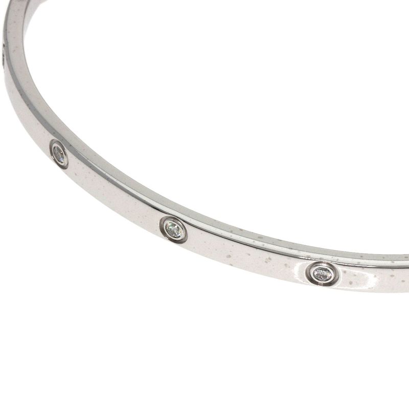 Cartier Love Bracelet SM Full Diamond 16 Driver None Bracelet 18K White Gold