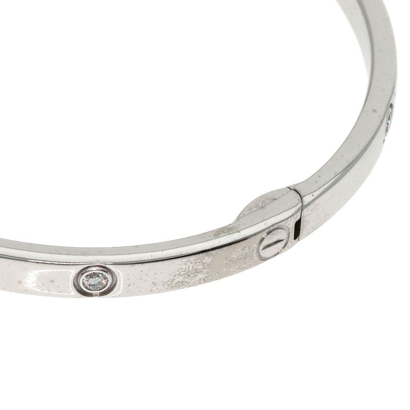 Cartier Love Bracelet SM Full Diamond 16 Driver None Bracelet 18K White Gold