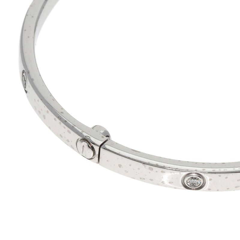 Cartier Love Bracelet SM Full Diamond 16 Driver None Bracelet 18K White Gold
