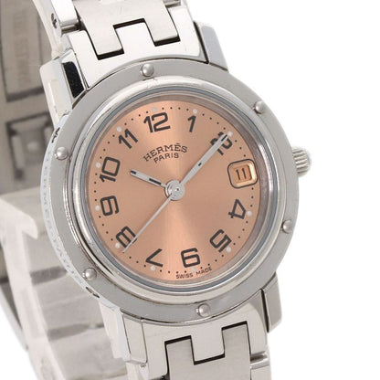 Hermes Clipper Watch SS