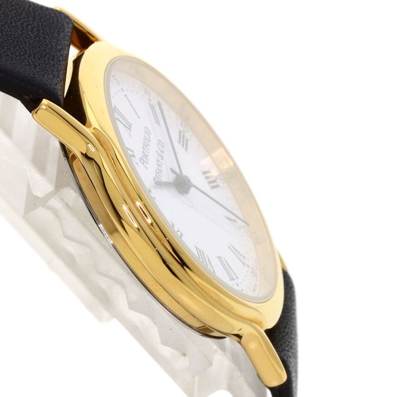Tiffany & Co. Portfolio Watch Leather Boys