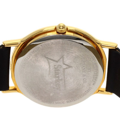 Tiffany & Co. Portfolio Watch Leather Boys