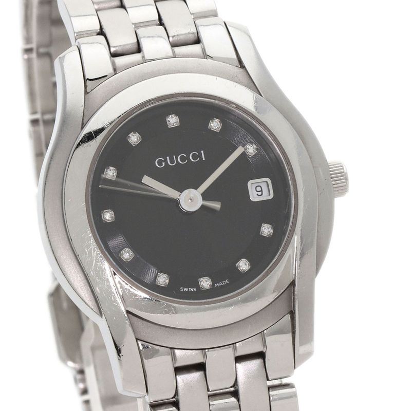 Gucci Diamond Watch SS