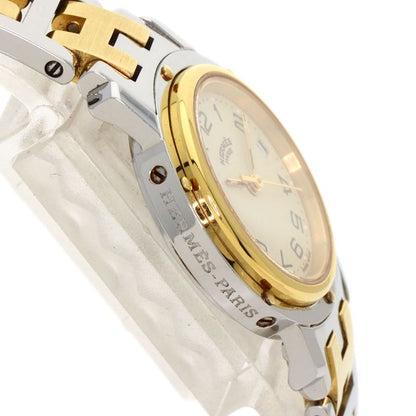 Hermes Clipper Old Belt Watch SS Combination