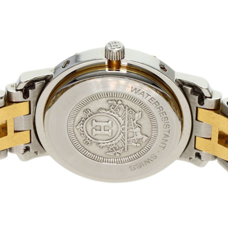 Hermes Clipper Old Belt Watch SS Combination