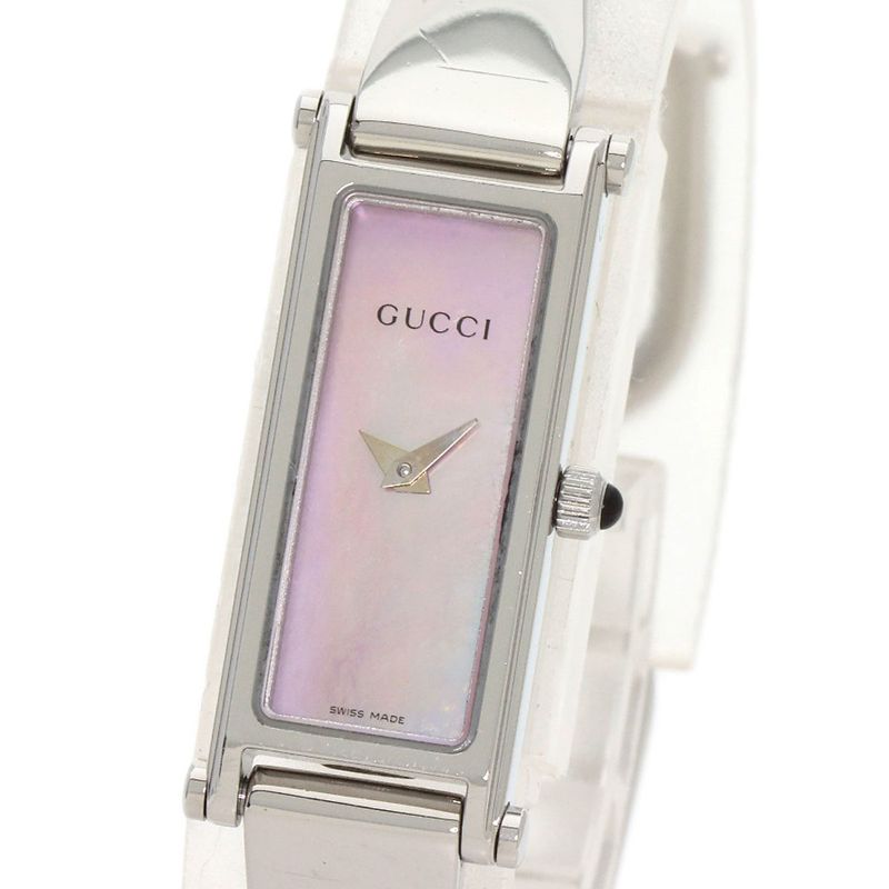 Gucci Square Face Watch SS