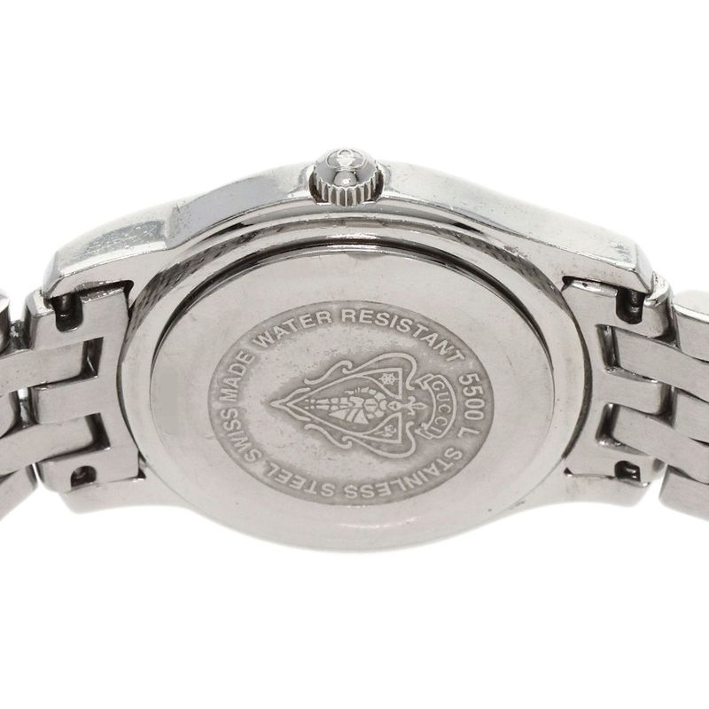 Gucci Round Face Watch SS