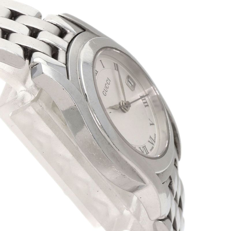 Gucci Round Face Watch SS