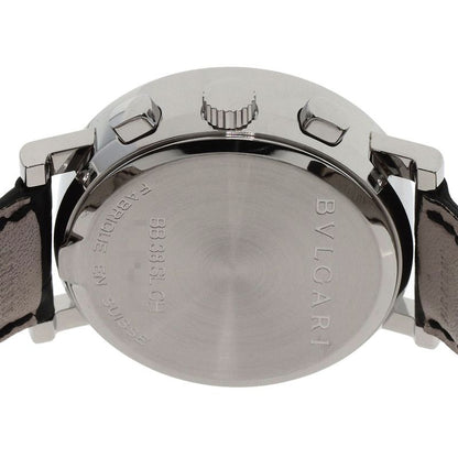 Bvlgari Watch SS Leather
