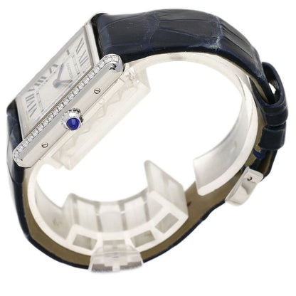 Cartier Tank Mast LM Watch SS Leather