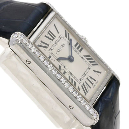Cartier Tank Mast LM Watch SS Leather