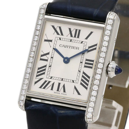 Cartier Tank Mast LM Watch SS Leather