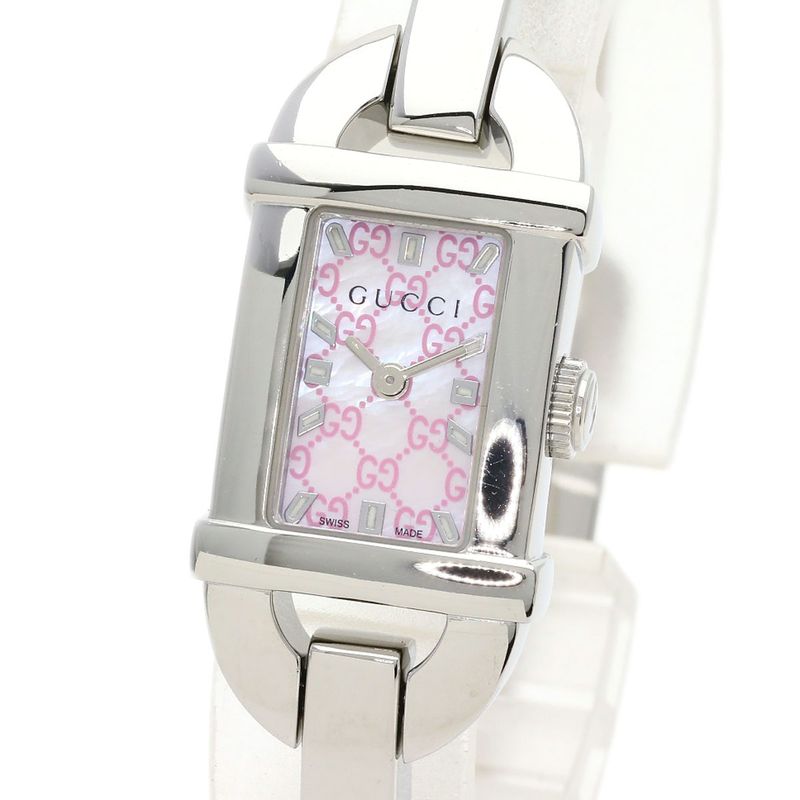 Gucci Square Face Watch SS