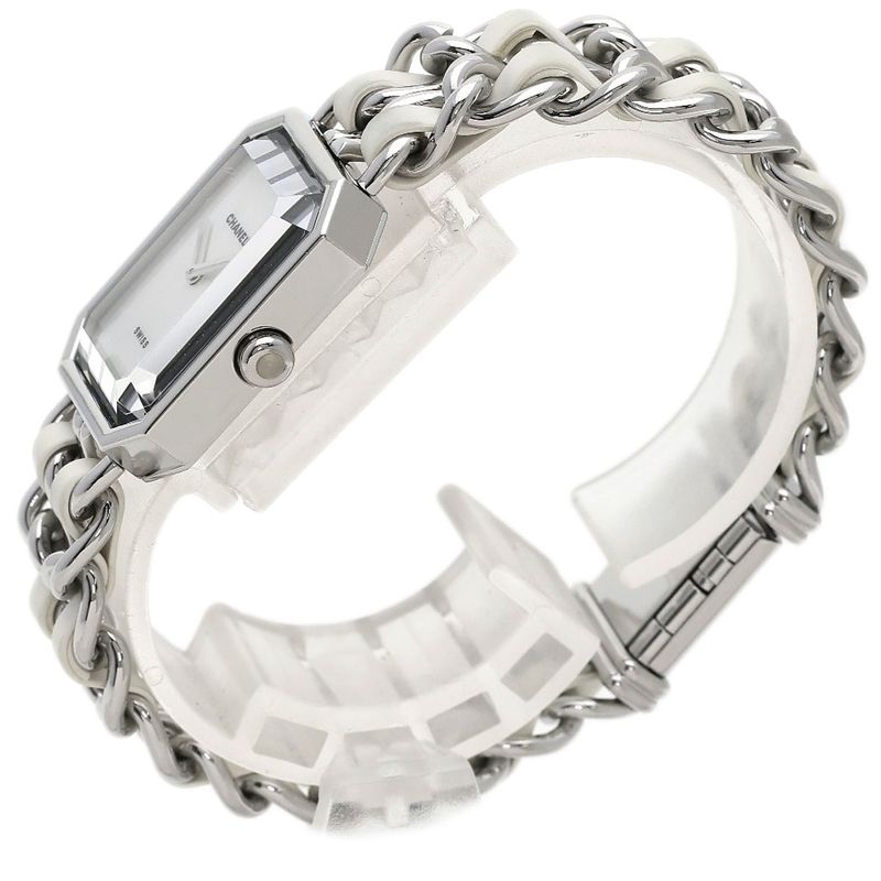 Chanel Premiere Watch SS Ssx Leather