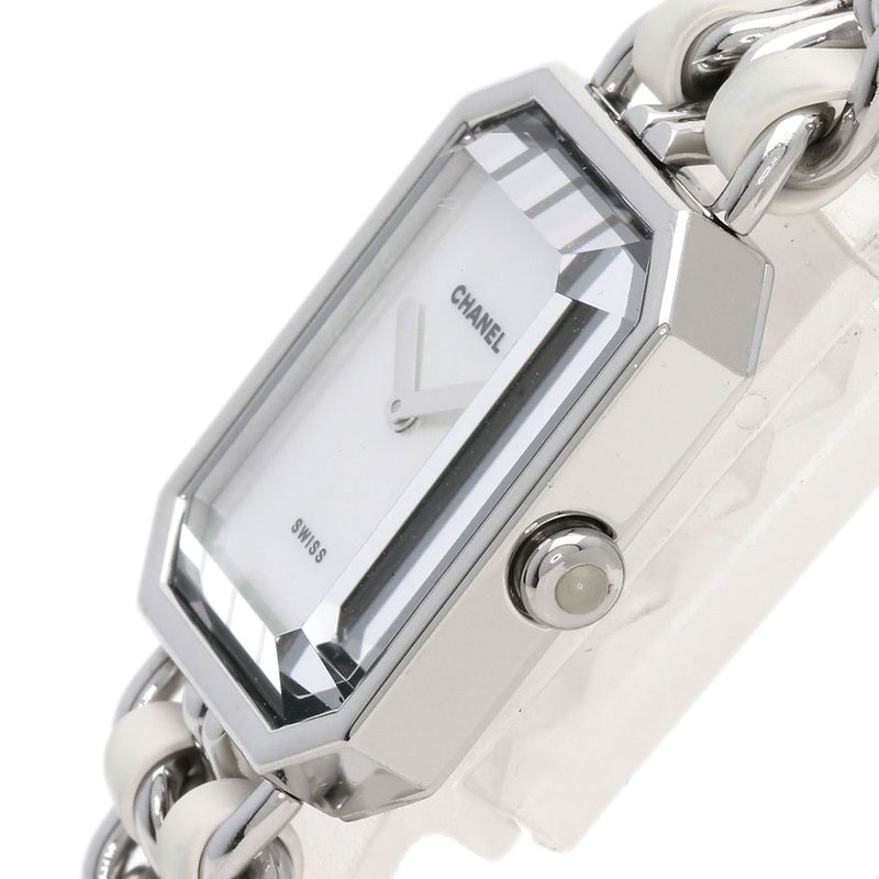 Chanel Premiere Watch SS Ssx Leather