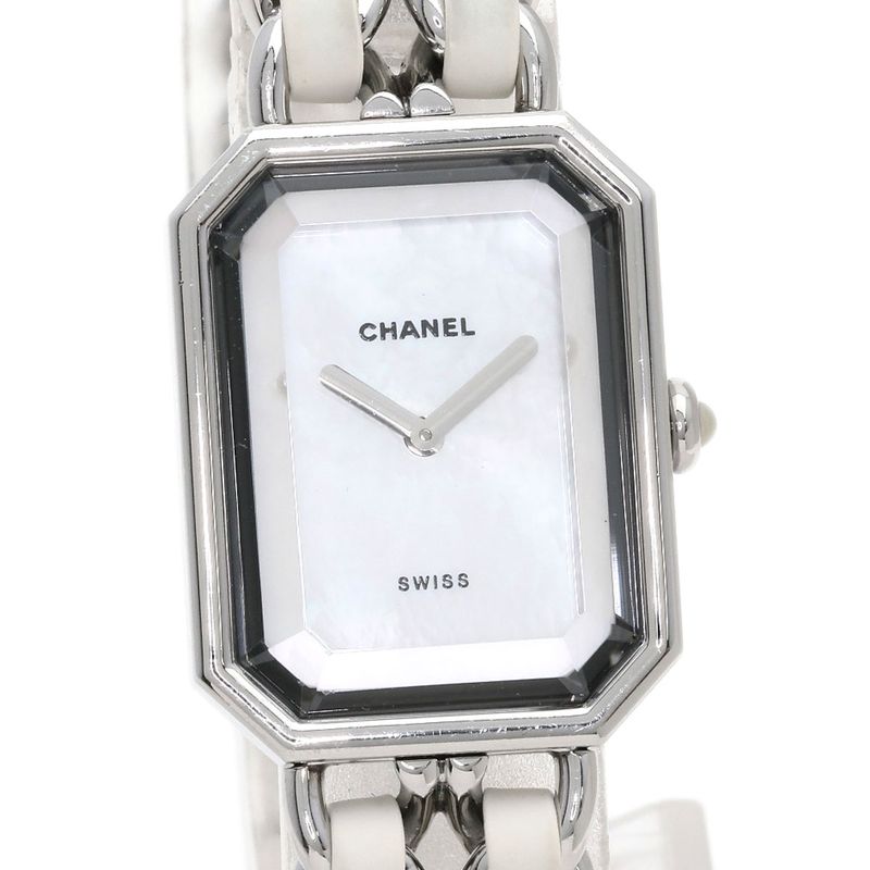 Chanel Premiere Watch SS Ssx Leather