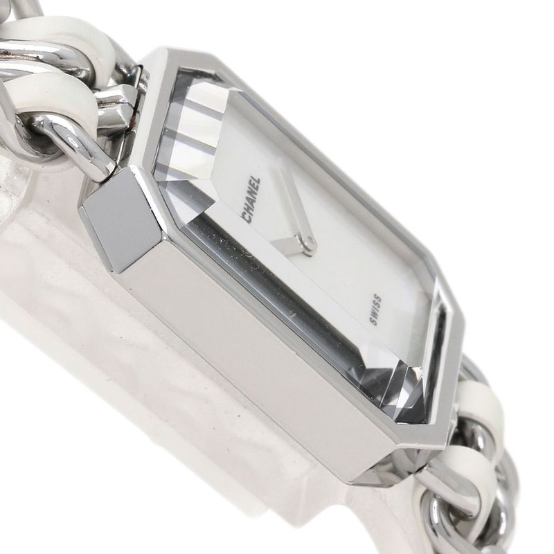 Chanel Premiere Watch SS Ssx Leather