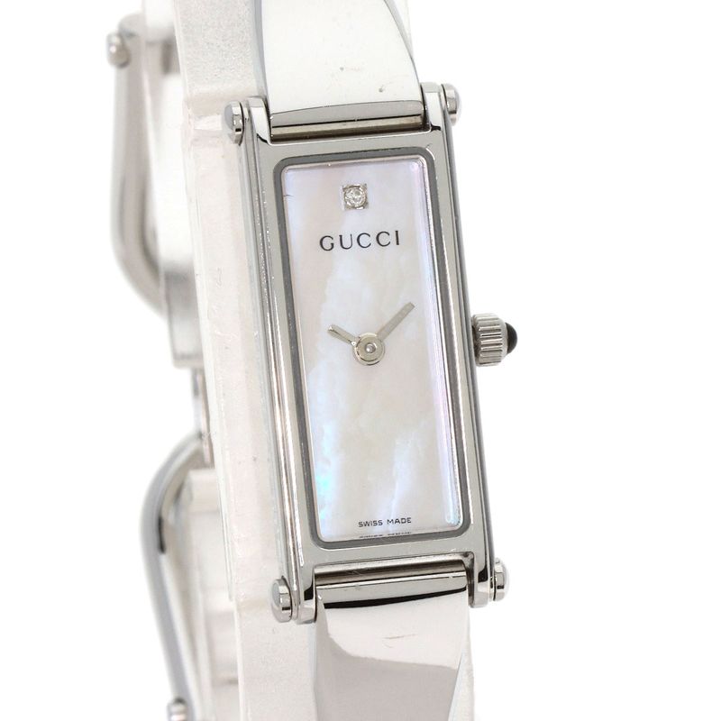 Gucci Square Face Watch SS