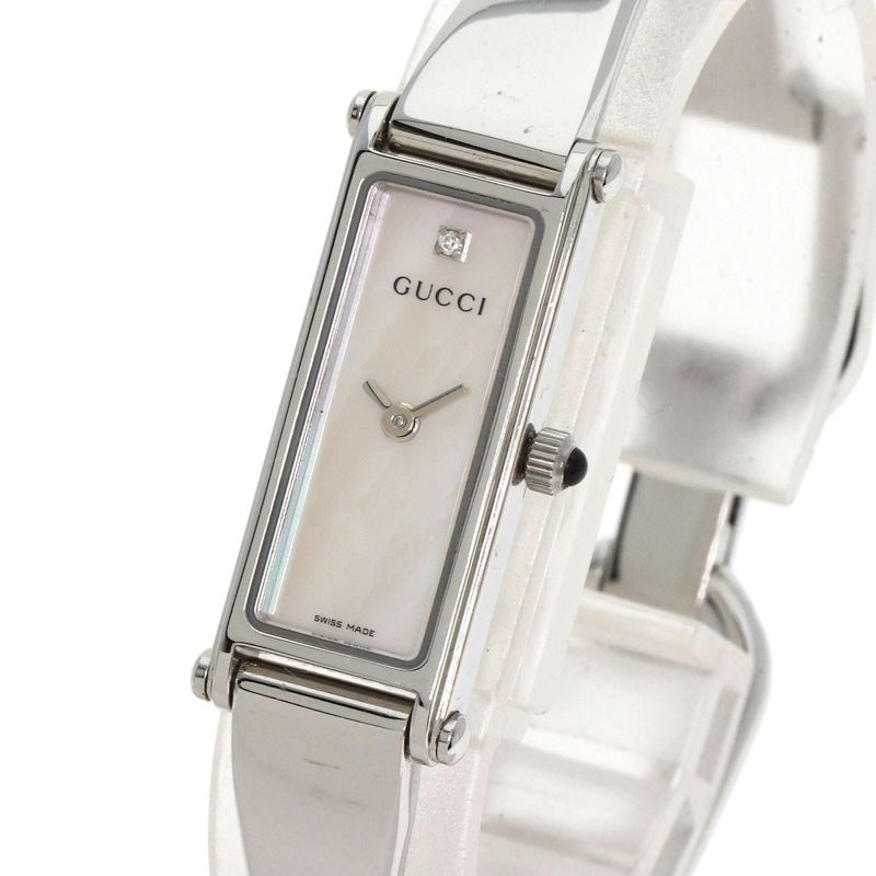 Gucci Square Face Watch SS