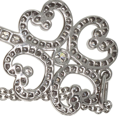 Tiffany & Co. Quatra Heartki Diamond Necklace