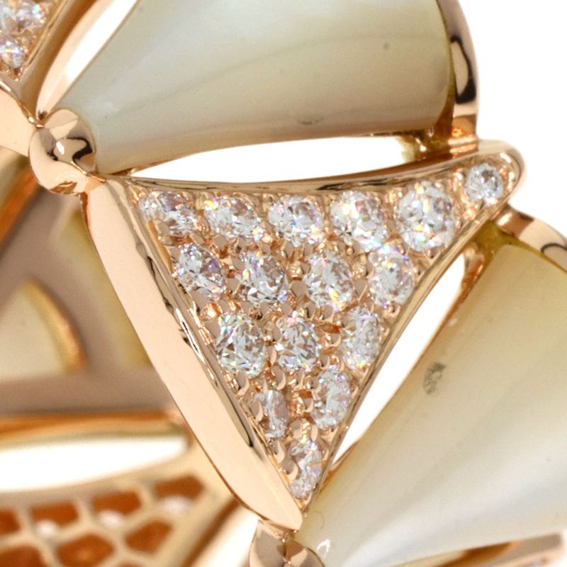 Bvlgari Diva Dream Diamond 55 Ring 18K Pink Gold