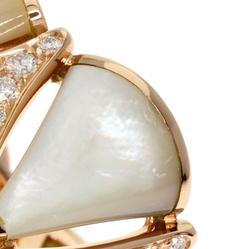 Bvlgari Diva Dream Diamond 55 Ring 18K Pink Gold