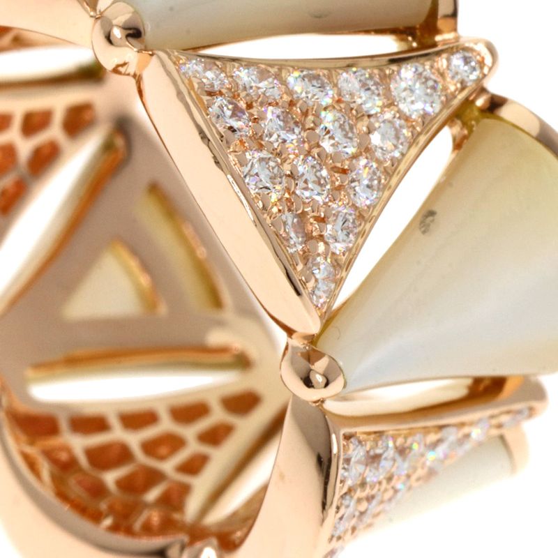 Bvlgari Diva Dream Diamond 55 Ring 18K Pink Gold