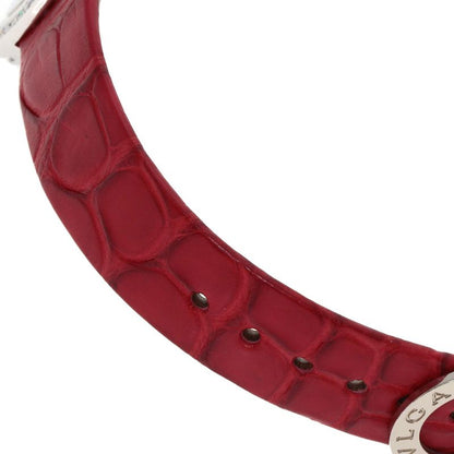 Bvlgari Astra le Cerki Watch 18K White Gold Leather
