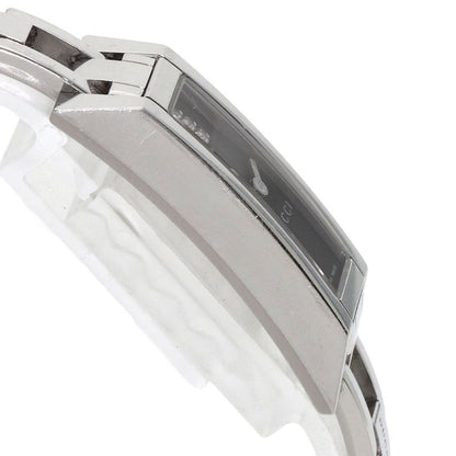 Gucci 110 Square Face Diamond Watch SS