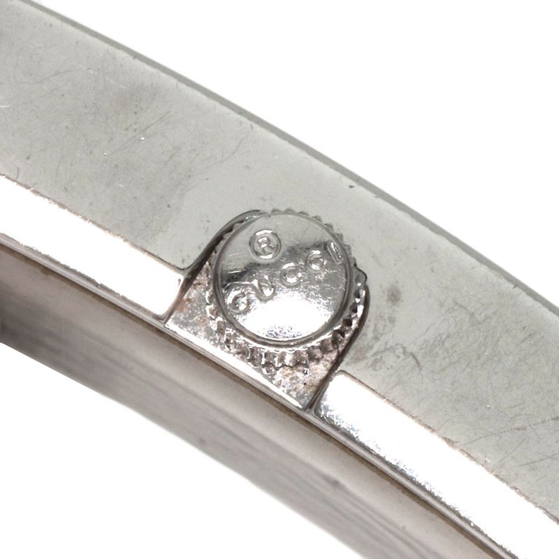 Gucci 110 Square Face Diamond Watch SS