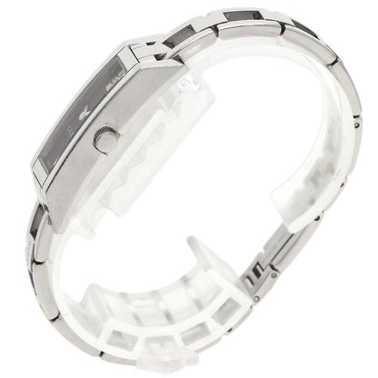 Gucci 110 Square Face Diamond Watch SS