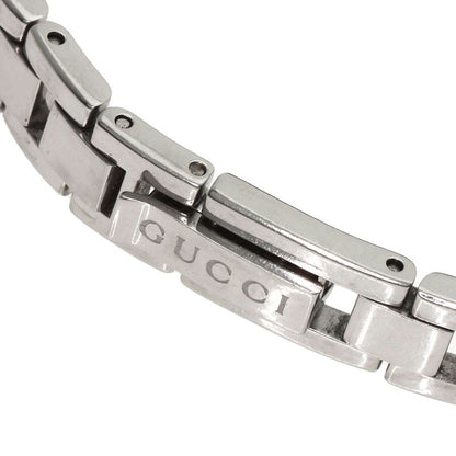 Gucci 110 Square Face Diamond Watch SS