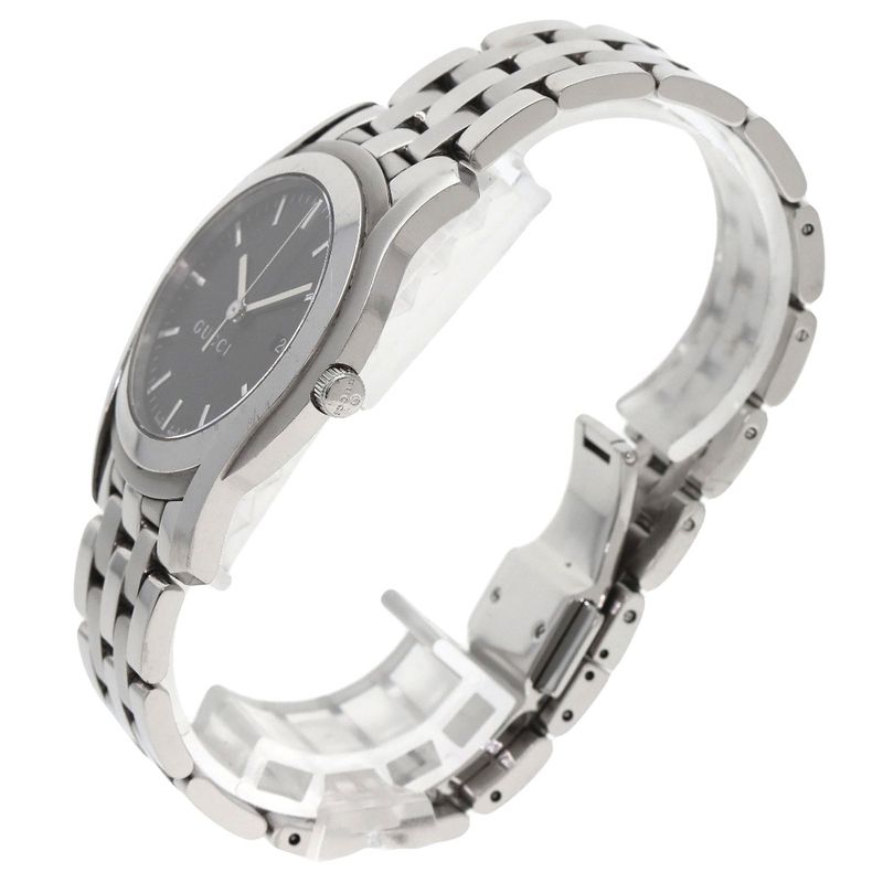 Gucci Round Face Watch SS