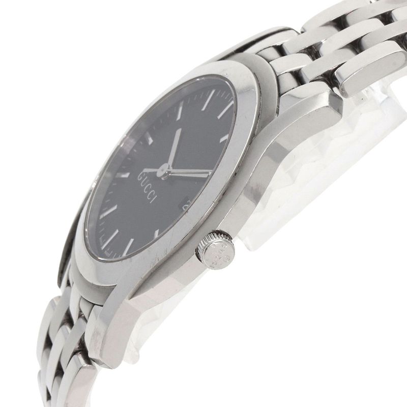 Gucci Round Face Watch SS