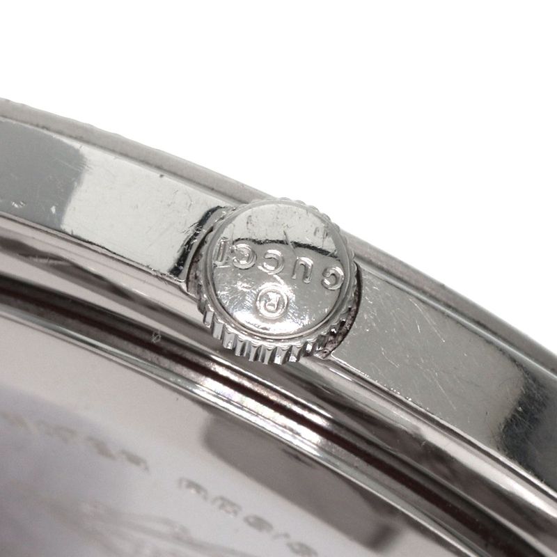 Gucci Round Face Watch SS