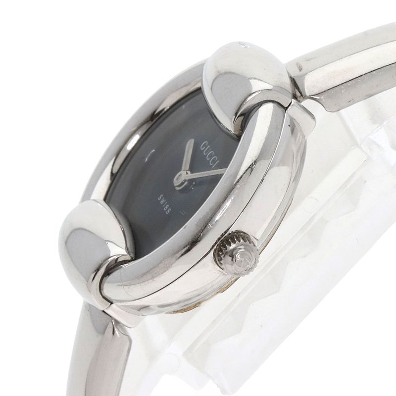 Gucci Round Face Watch SS