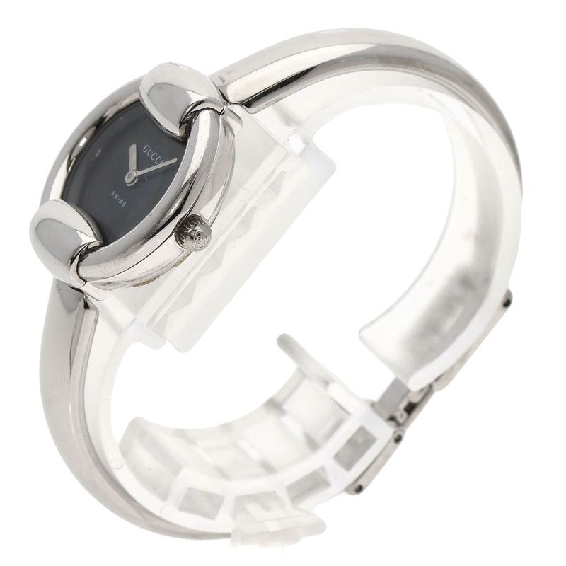Gucci Round Face Watch SS