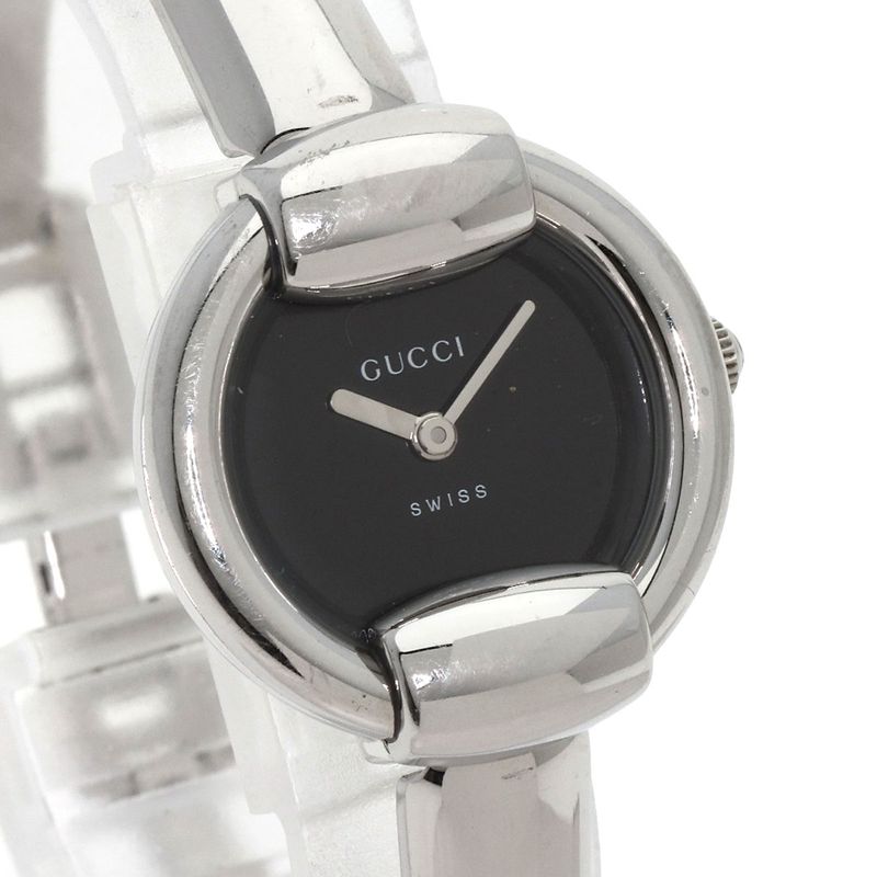 Gucci Round Face Watch SS