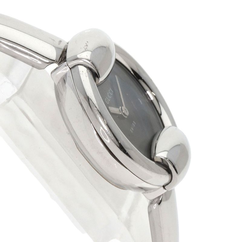 Gucci Round Face Watch SS