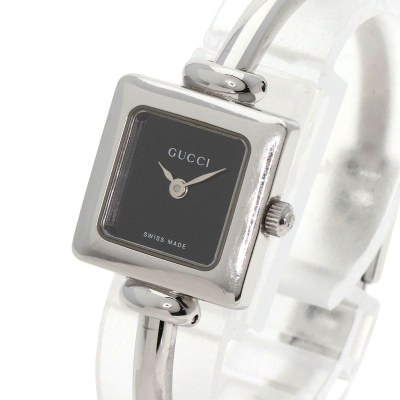 Gucci Square Face Watch SS