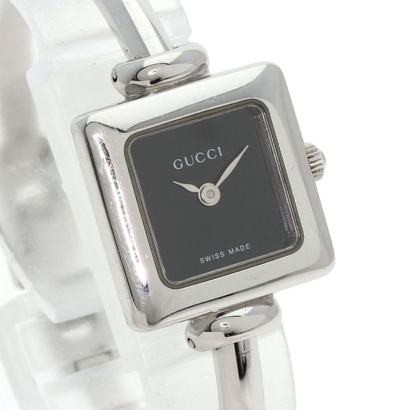 Gucci Square Face Watch SS