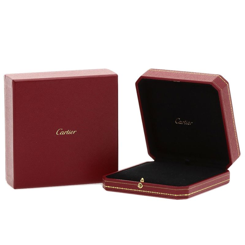 Cartier Heart Pave Diamond Necklace 18K White Gold